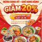 MỪNG THÁNG 8 SONG HỶ: BÙNG NỔ GIỜ VÀNG GIẢM 20% TẠI HỒNG KÝ MÌ GIA SONG HÀNH (28/08)